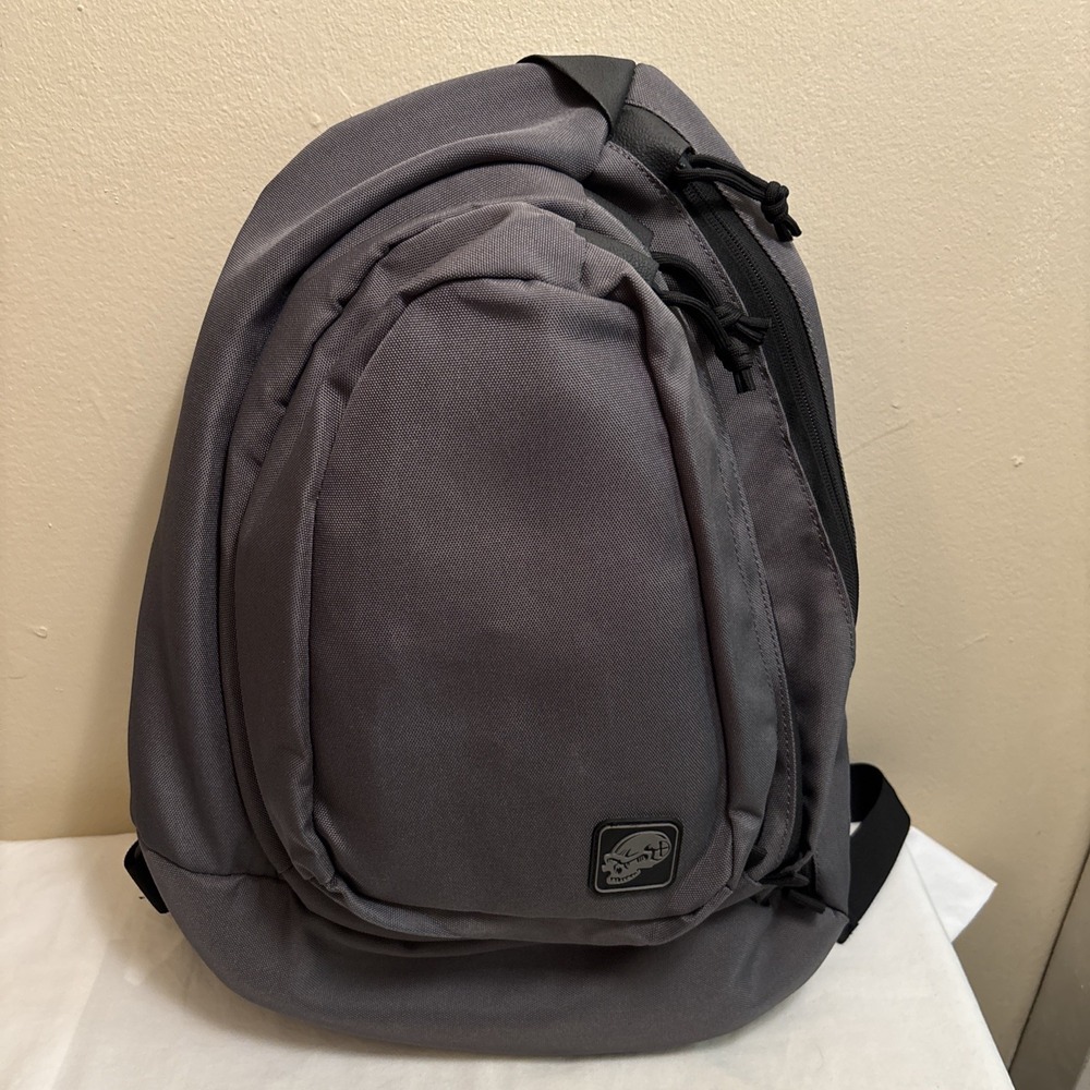 Voodoo Tactical Grey Sling Bag Backpack Computer Tablet Slot Unisex Gear Bag